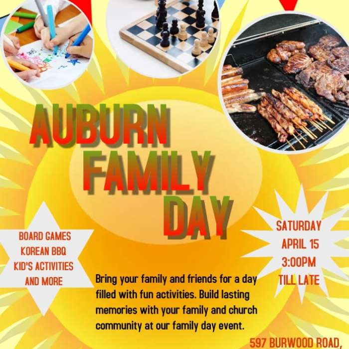 Auburn Family Day